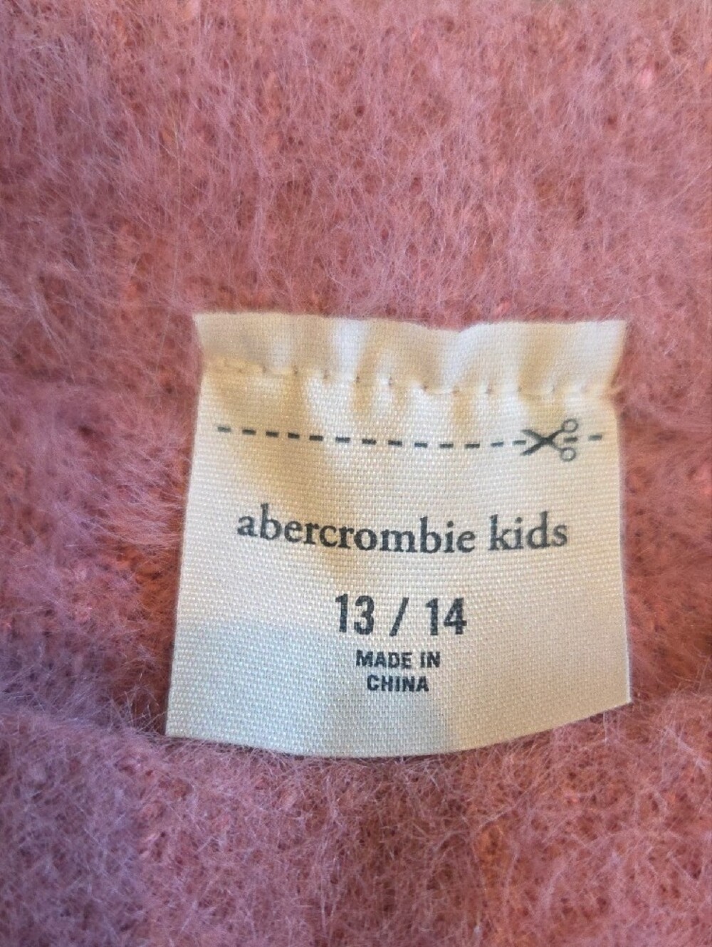 abercrombie kids Mauve-Pink Crewneck Sweater - Picture 2 of 2